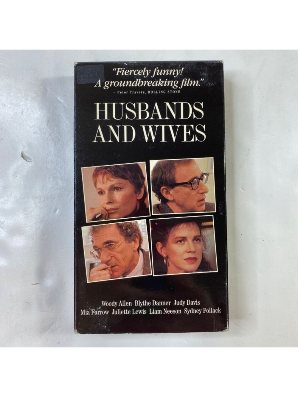 Husbands And Wives VHS Woody Allen Mia Farrow Judy Davis 1992 Comedy  Pre-Owned